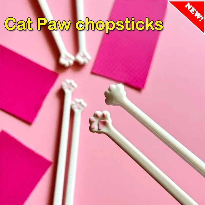Cat Paw Kids Training Chopsticks – Non-Slip Safety Design