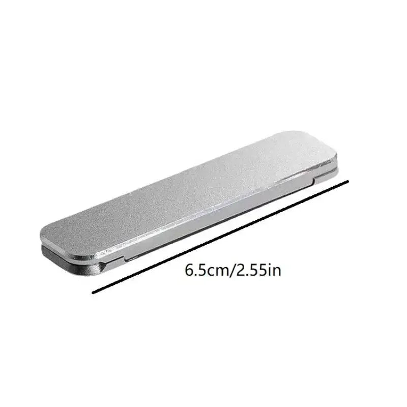 Mini Foldable Phone Stand – Aluminum Alloy Adjustable Desk Mount