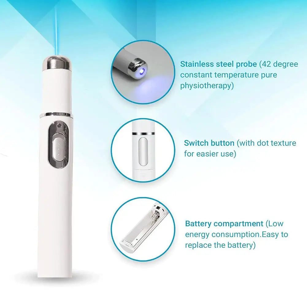 Under-Eye Blue Light Therapy Pen – Dark Circles & Puffiness