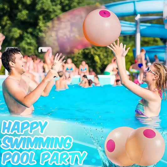 Novelty Inflatable Beach Balls – Pool Party Toys for Kids & Adults Inflatable Pool Toy Peaceful Pleasures Health and Wellness