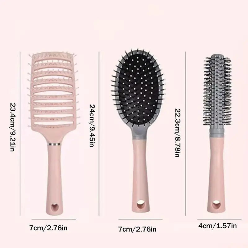 Anti-Static Air Cushion Detangling Brush | Curly Hair & Wigs