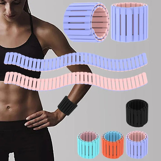 Magnetic Silicone Wrist & Ankle Weights 2LB | Fitness Training Wrist & Ankle Weights Oasis Select