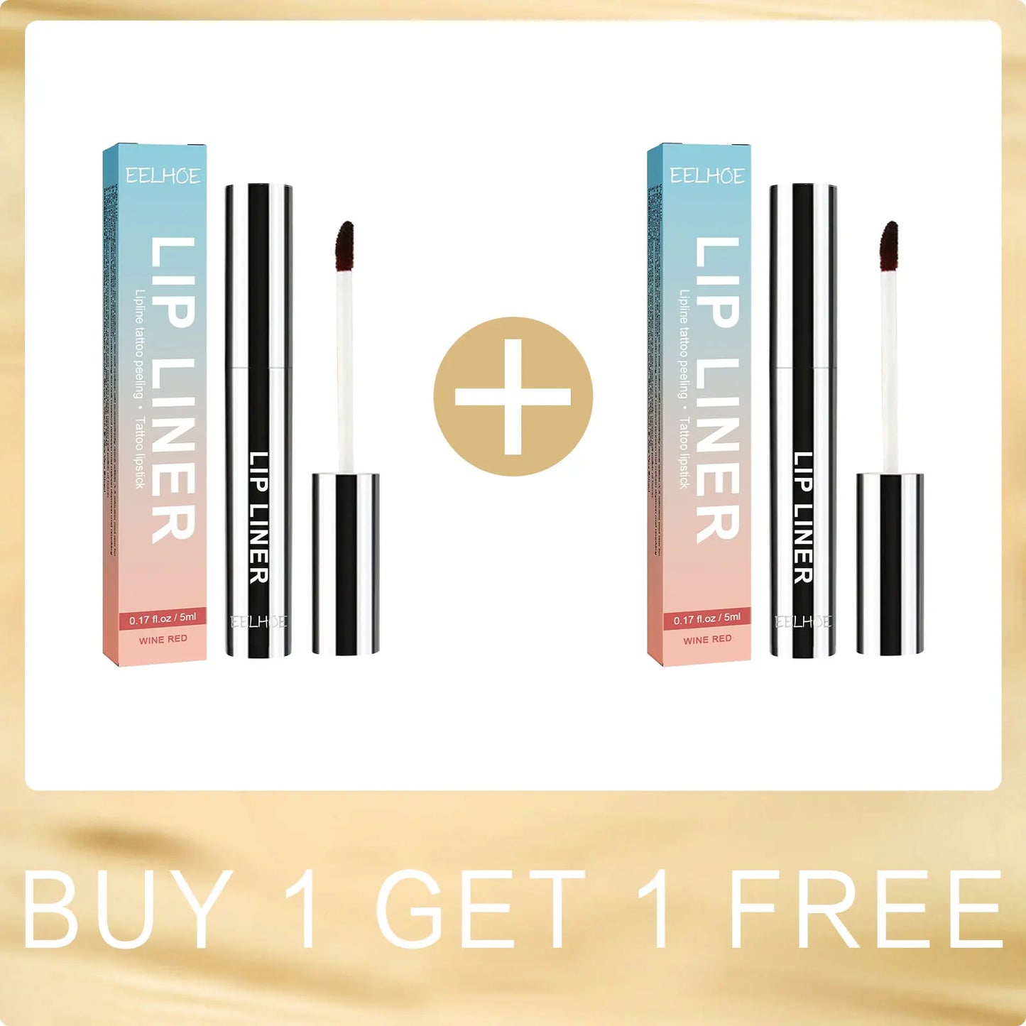 EELHOE Matte Waterproof Peel-Off Lip Liner – Long-Lasting Color