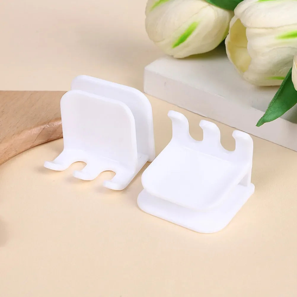 3/6Pc Wall Toothbrush Holder Bathroom Wall Mounted Toothbrush Storage Rack Easy Install No Tools Waterproof Smooth Surface Clean Peaceful Pleasures Health and Wellness