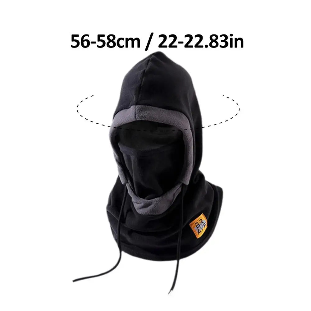 3-in-1 Windproof Balaclava – Winter Cycling Hat, Mask & Neck Warmer