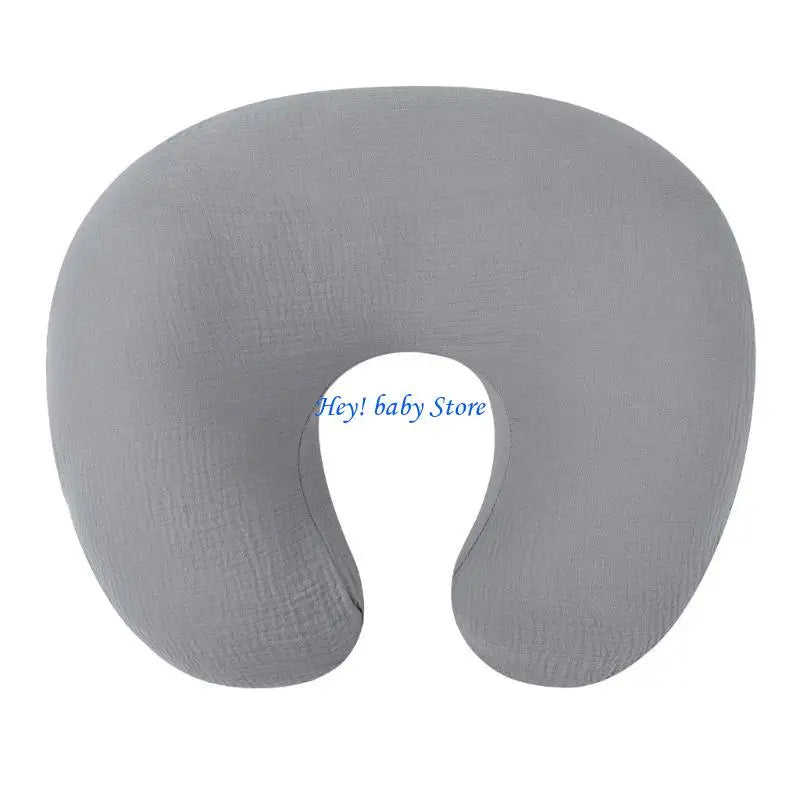 100% Cotton Breastfeeding Pillow Cover | Detachable Nursing Case