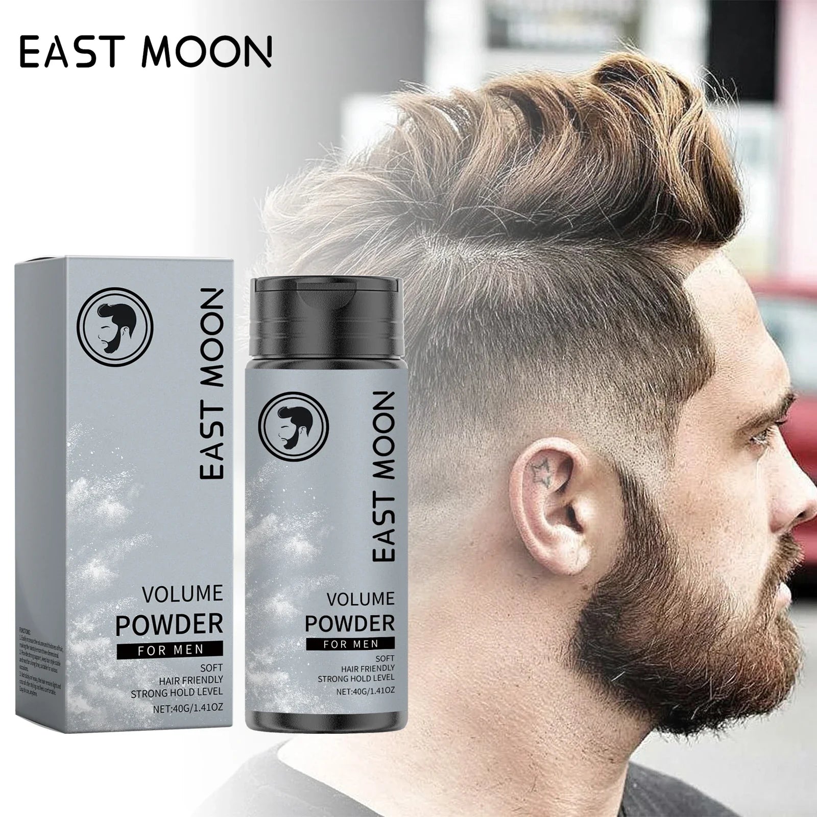 East Moon Hair Volume Texturizer Powder – Matte & Fluffy 40g Hair Styling Powder Oasis Select