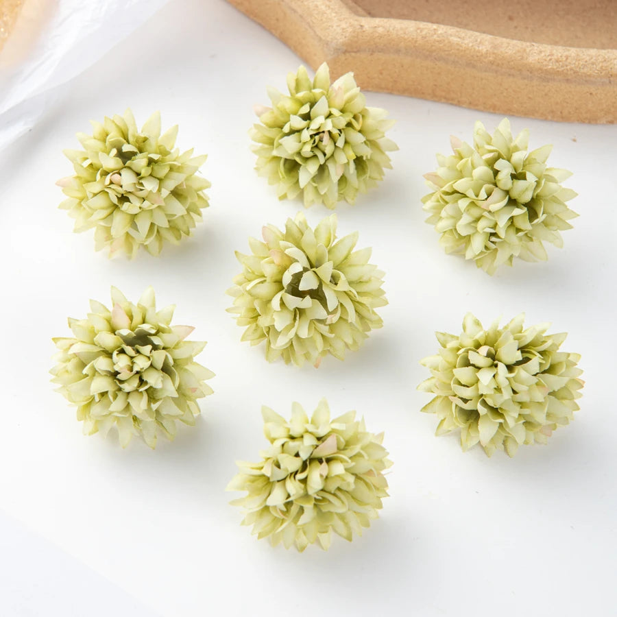 50/100 Silk Carnation Flower Heads – Wedding & DIY Décor