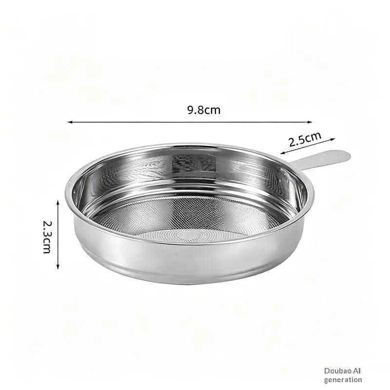 Stainless Steel Fine Mesh Strainer – Tea, Coffee & Flour Sifter