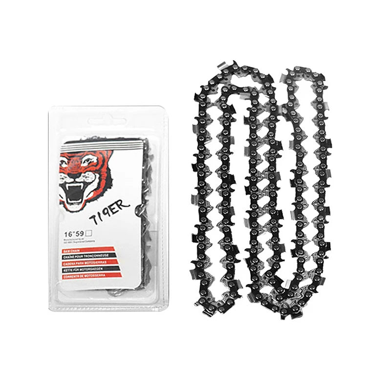 New 18/20/22/24 Inch Metal Chainsaw Chain Spare Parts Link Chainsaw Saw Chain Blade Electric Saw Accessories For Wood Cutting Peaceful Pleasures Health and Wellness