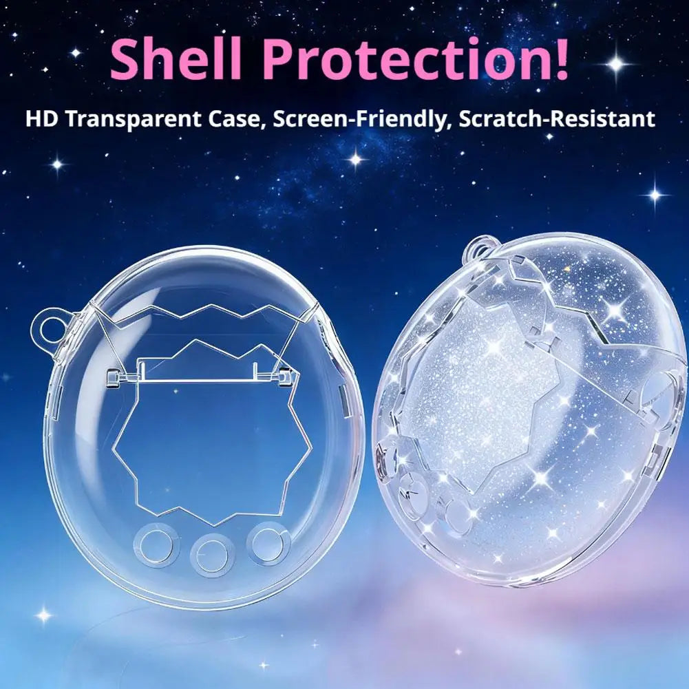 For Tamagotchi Paradise Silicone Transparent Protective Case For Amusement Park Electronic Pet Accessories Peaceful Pleasures Health and Wellness