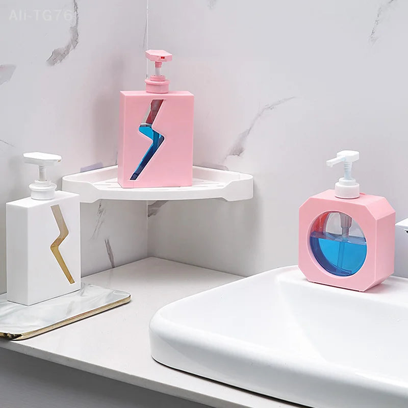 500ml Refillable Soap Dispenser Pump Bottle – Bath & Travel