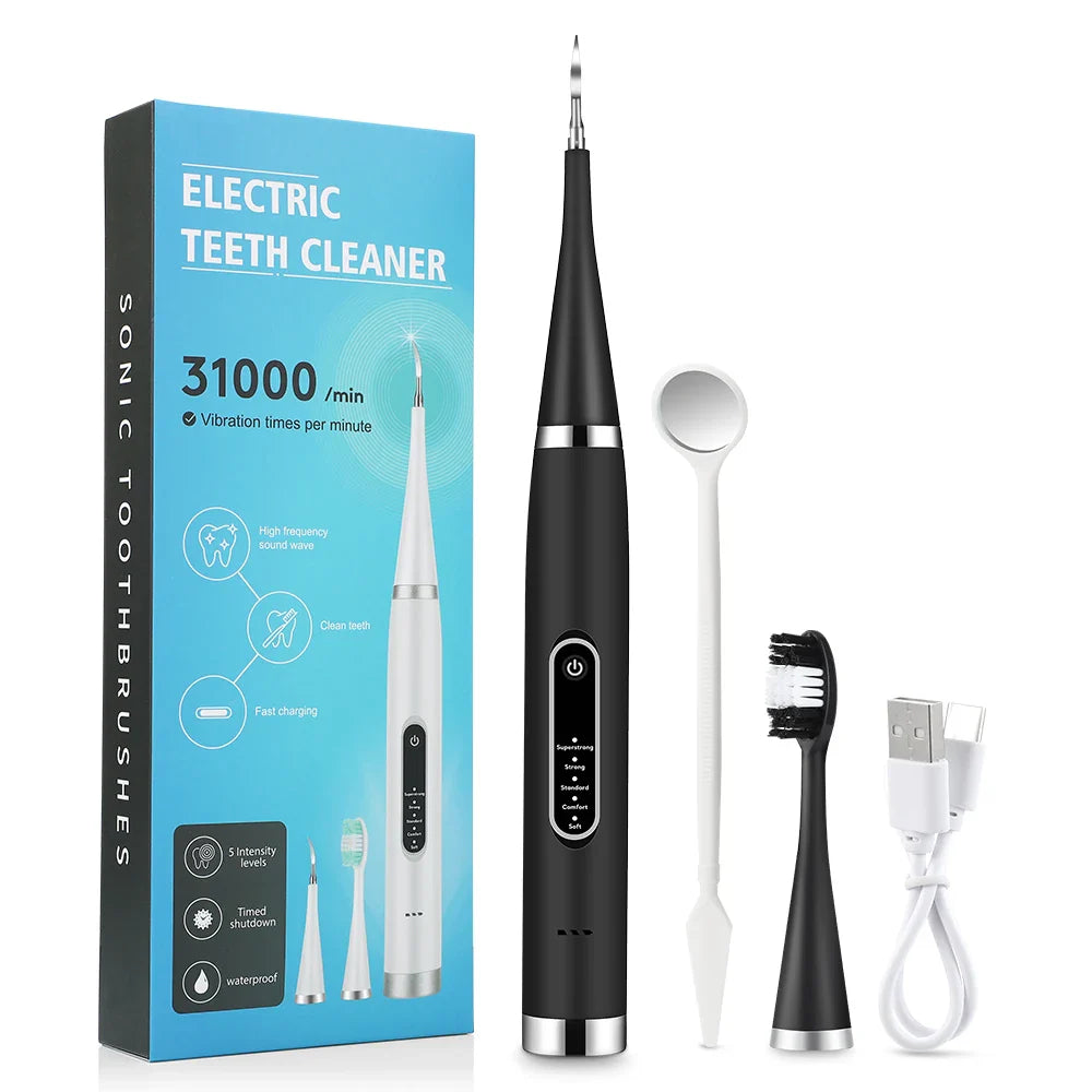 AFDEAL Sonic Toothbrush & Dental Scaler – 5-Mode Oral Care