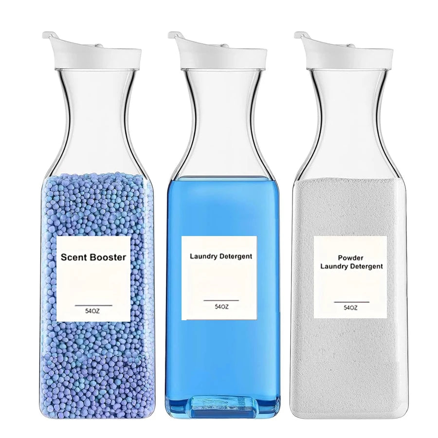 Laundry Detergent & Fabric Softener Dispenser – Plastic Liquid Container with Efficient Dispensing System
