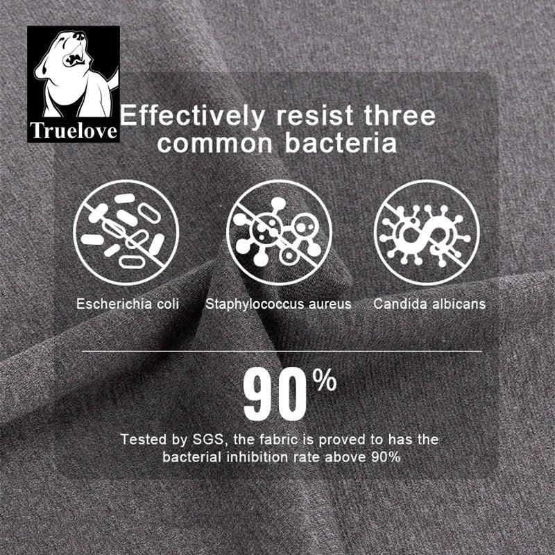 Truelove Anti-Bacterial Pet Coat New Design Pet Apparel Soft Breathable Dog Coat Adjustable Buckle Reflctive Material TLG2521 Peaceful Pleasures Health and Wellness