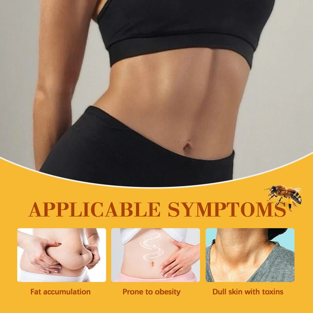 Lose Weight Bee Venom Oil Advanced Bee Venom Serum for All Skin Types Bee Venom Firming Oil Bee Venom Lymphatic Drainage Oil Peaceful Pleasures Health and Wellness