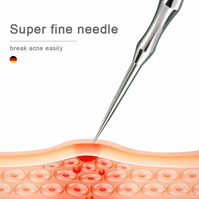 Acne Needle Pore Cleaner Needles Beauty Artifact Blemish Extractor Remover Needle Tool for Pimples Blackhead Removal Peaceful Pleasures Health and Wellness