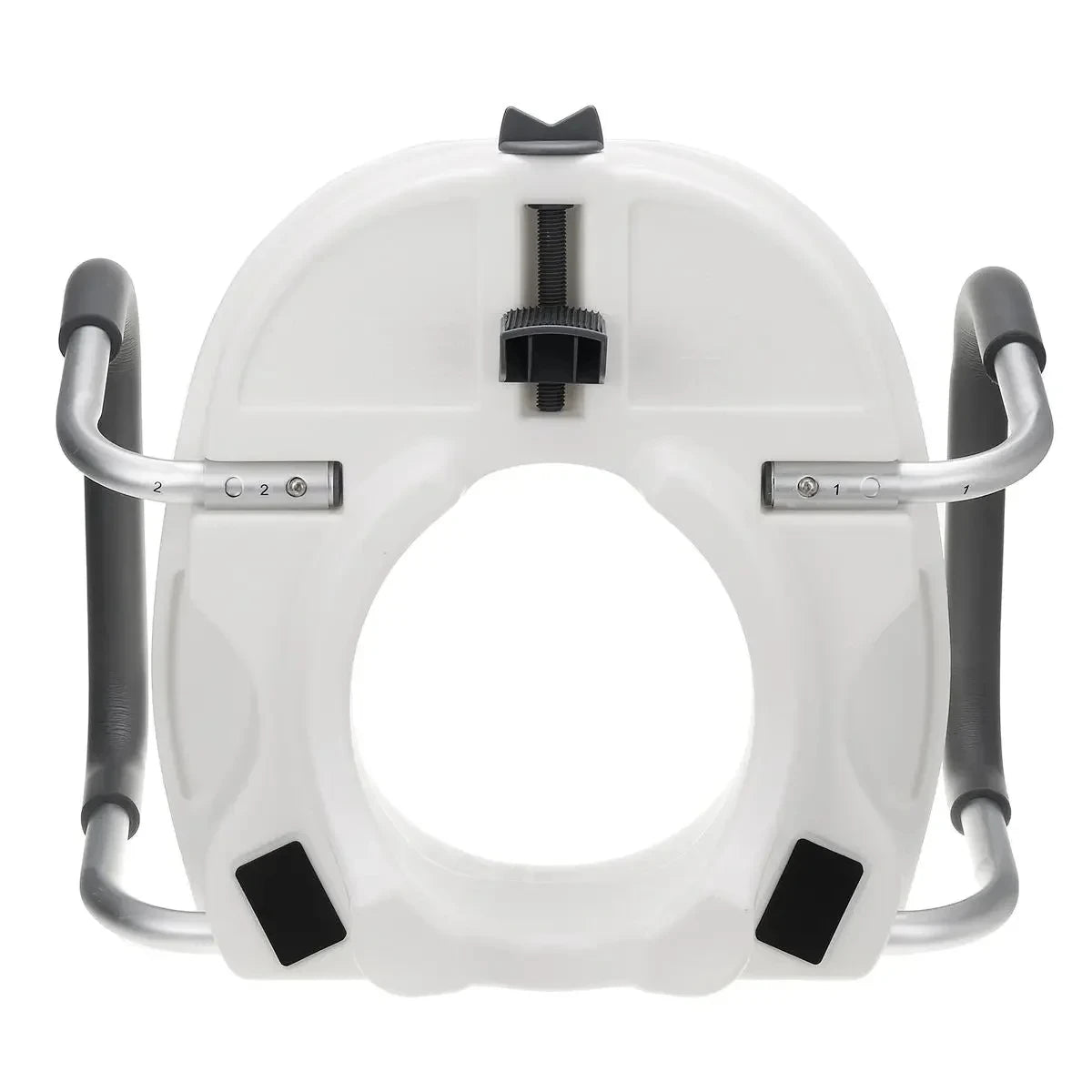 Raised Toilet Seat With Arms & Padded Cushion | 150kg Support
