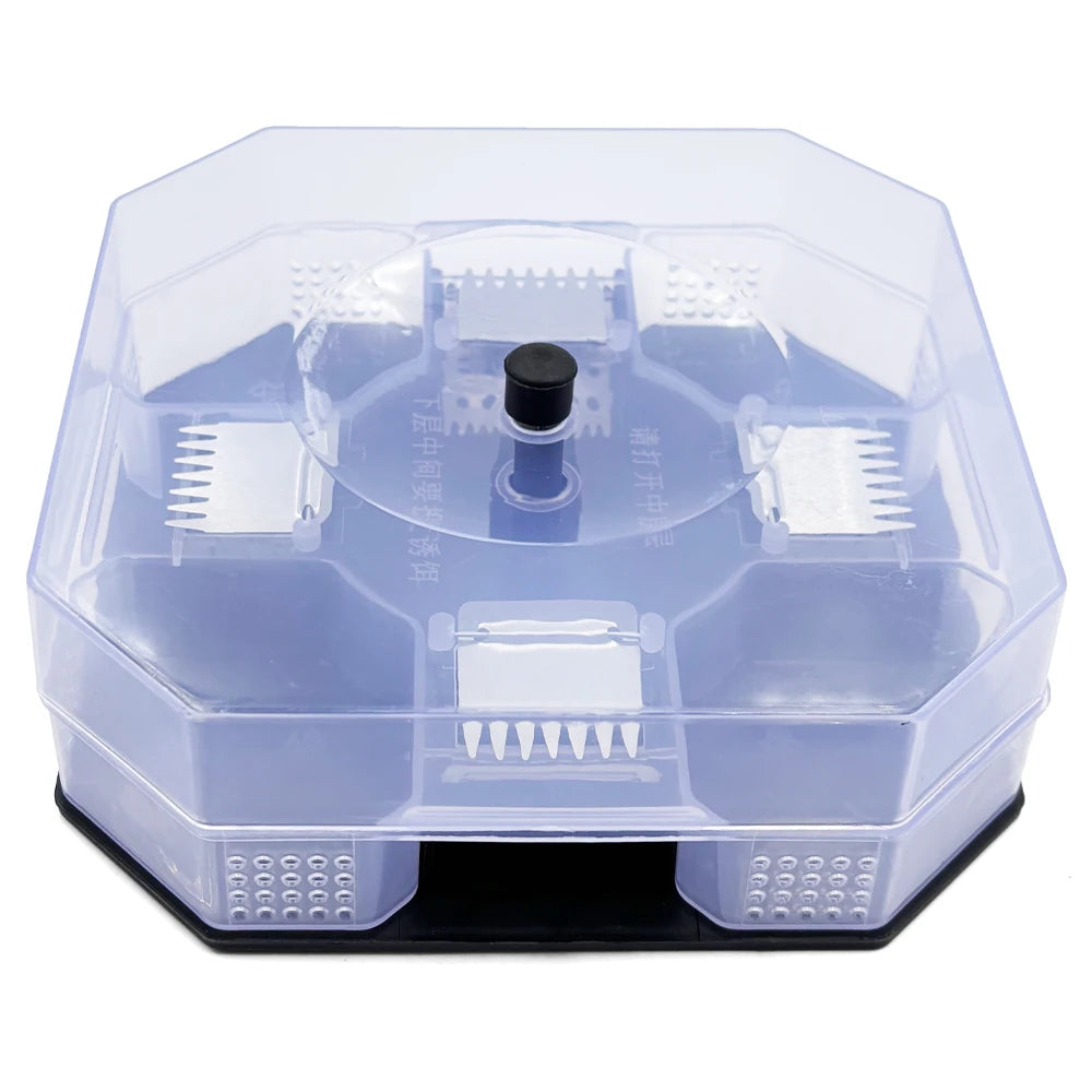 Cockroach Trap Bug Catching Tool Cockroach Box Home Indoor Kitchen Safety Physical Bug Size Pass Kill Trap Trap Peaceful Pleasures Health and Wellness