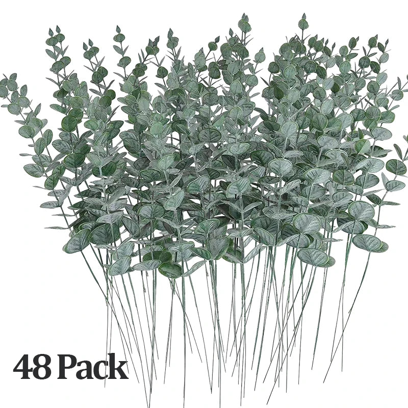 Artificial Eucalyptus Stems | Real Touch Faux Greenery Branches