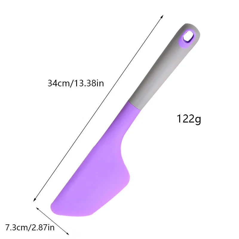 34cm Silicone Baking Spatula – Heat-Resistant Pastry Scraper