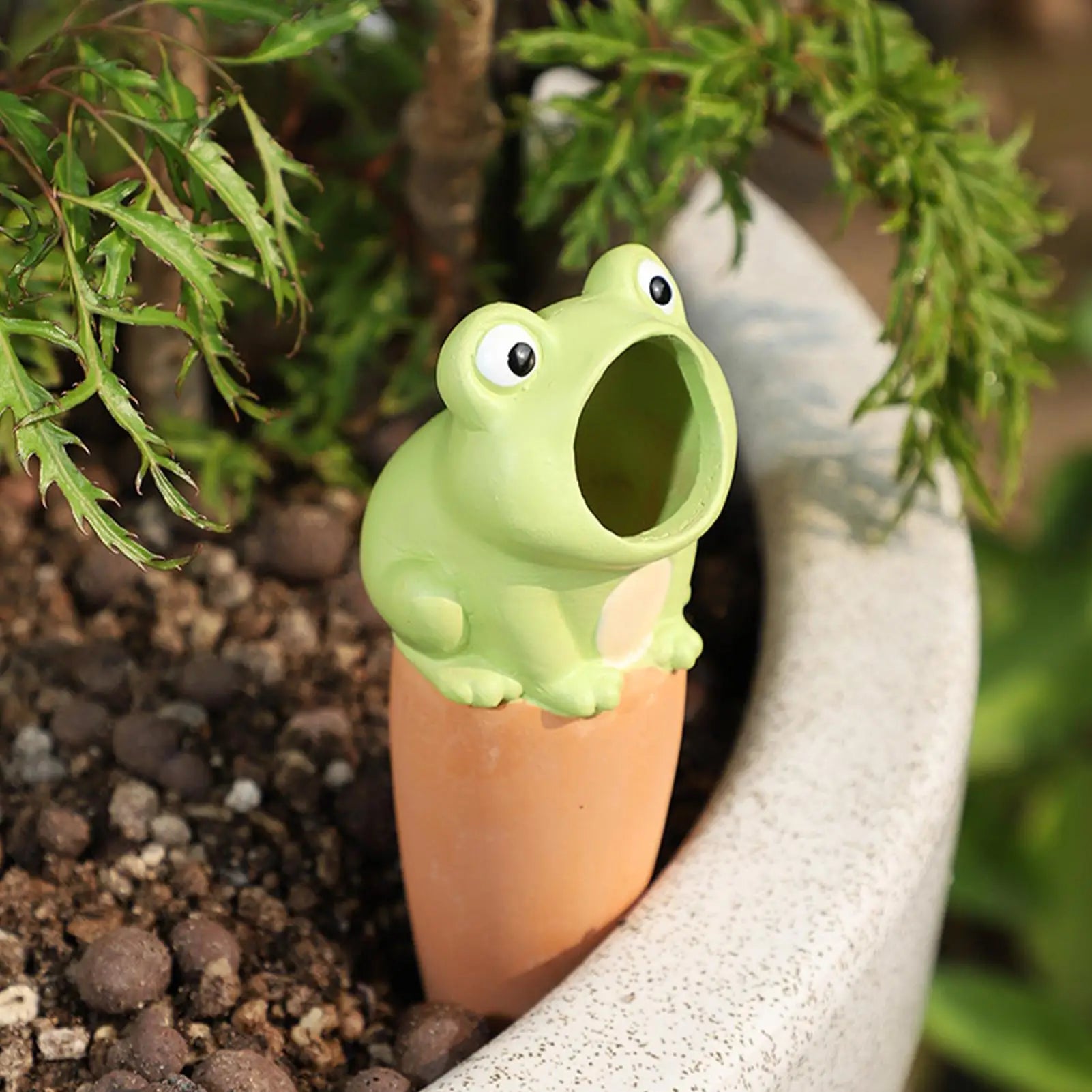 Plant Watering Globes 6 Pieces Slow Release Animal Shape Terracotta Waterer Plant Self Watering Globes For Outdoor Indoor Home Peaceful Pleasures Health and Wellness