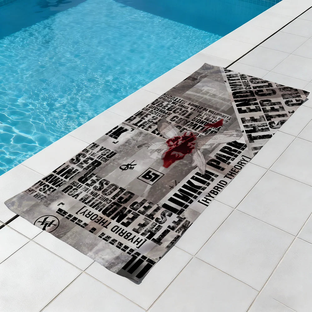 Quick-Dry Beach Towel | Soft Pool Travel Gym Camping Towel