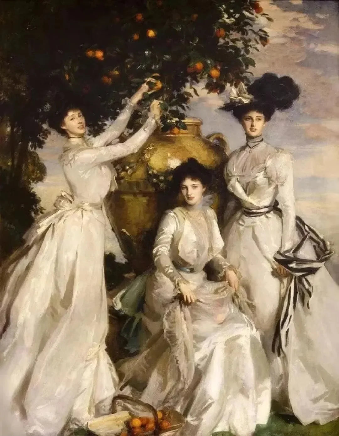 John Singer Sargent Female Portrait Canvas Wall Art Print