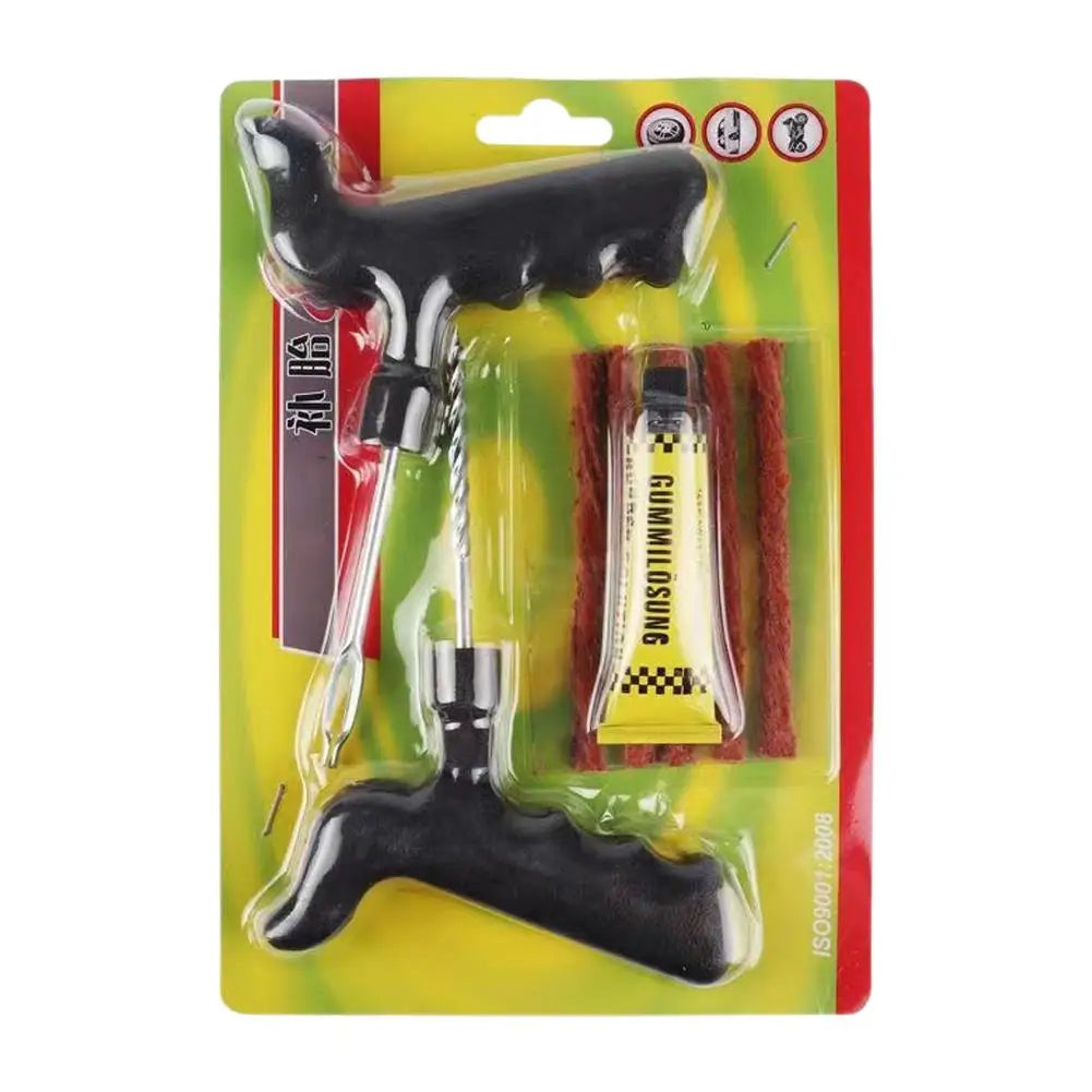 Universal Tubeless Tire Repair Kit – Car, Bike & Motorcycle
