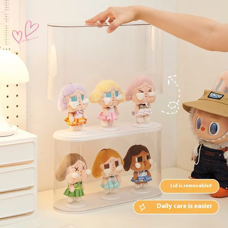 Vinyl Figure Display Case | Collectible Toy Cabinet for Figurines