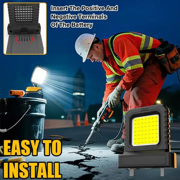 LED Work Light for Makita Milwaukee Dewalt Bosch Peaceful Pleasures Health and Wellness