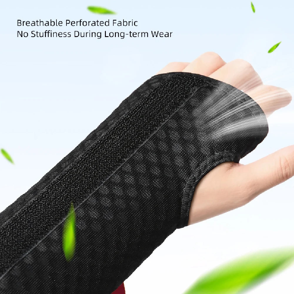 Carpal Tunnel Wrist Brace & 2 Metal Splints,Night Support Hand Stabilizer for,Arthritis,Breathable Universal Fit for Men & Women Peaceful Pleasures Health and Wellness