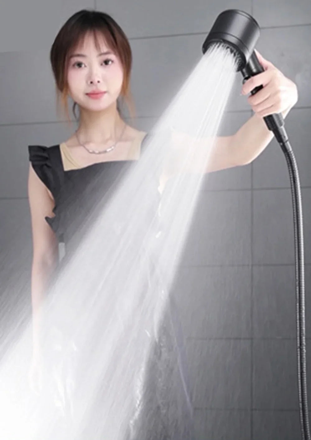 Maple Leaf High Pressure Shower Head | 3 Spray Modes & Filter