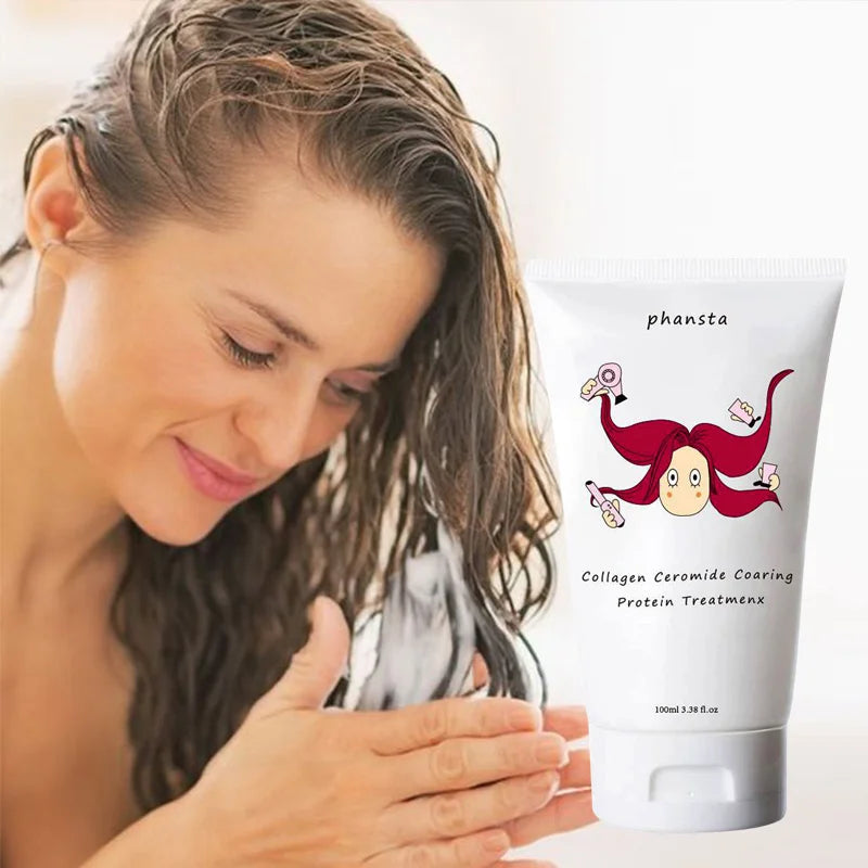 Collagen Protein Hair Mask – Deep Conditioning Treatment