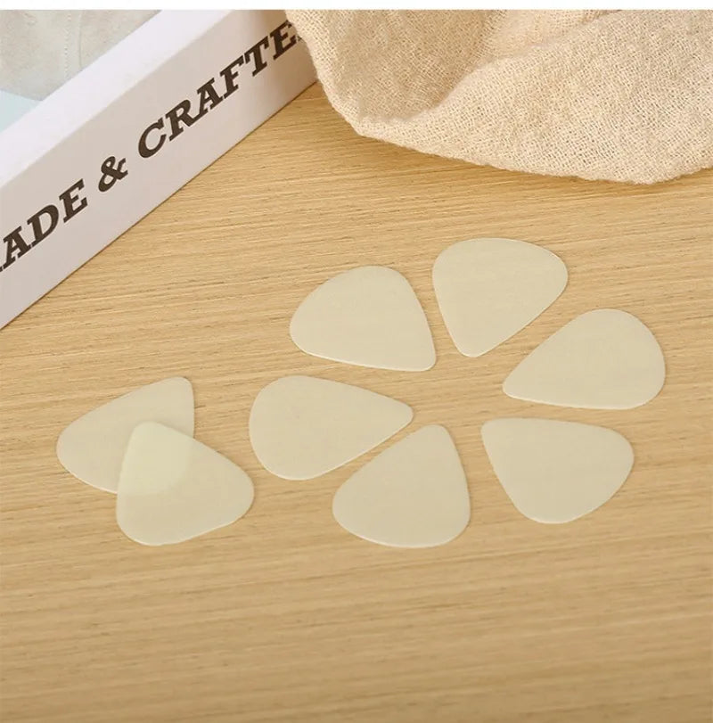 Luminous Guitar Picks Fluorescent Celluloid Bakelite Ukulele Finger 0