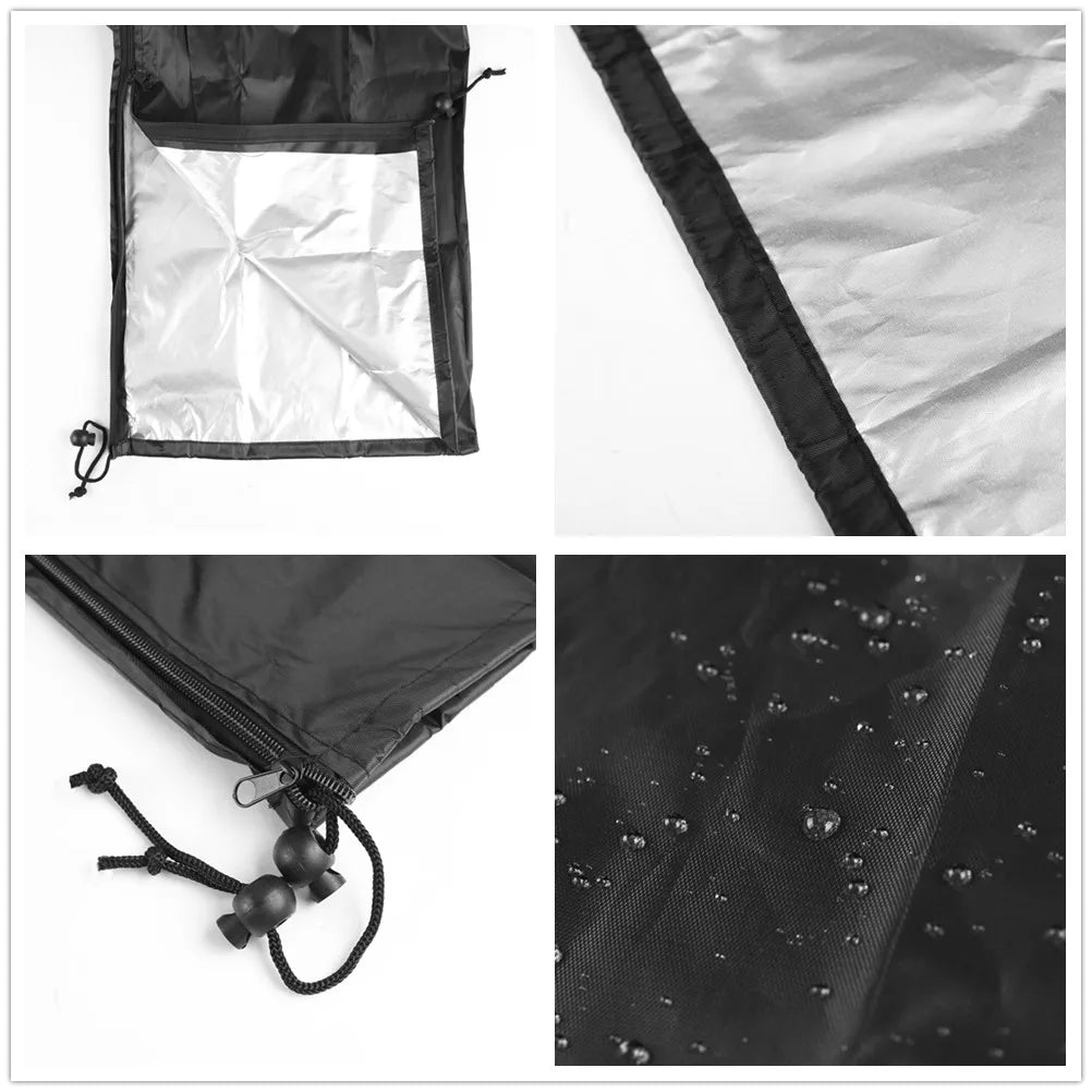 Outdoor Rotary Airer Cover – Waterproof Zip Closure Dryer Cover