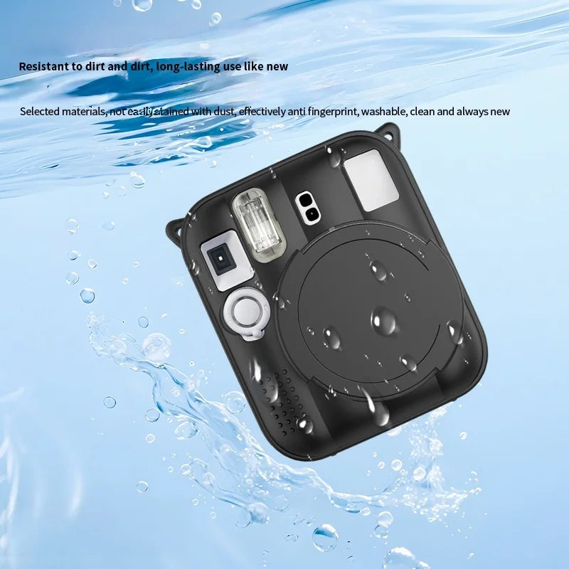 Silicone Protective Case Back Cover Design For The Instax Mini 13 Camera Provides All-Around Protection Against Shocks And Drops Peaceful Pleasures Health and Wellness