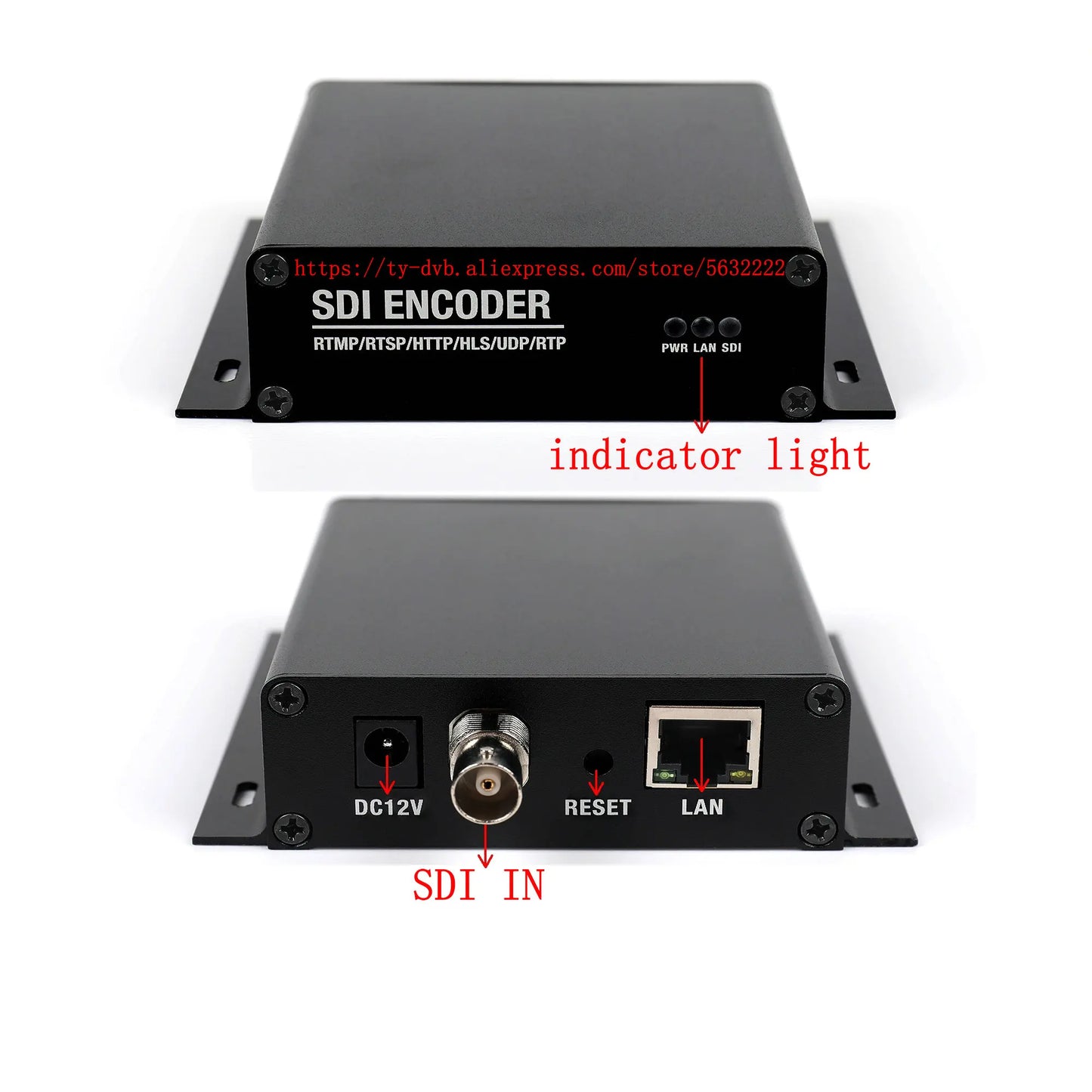 SDI to IP Encoder H.265/H.264 – IPTV & SRT Live Streaming