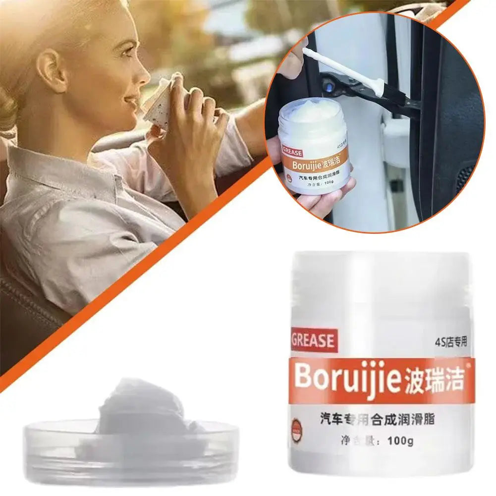 White Synthetic Grease Lubricant for Car Hinges & Bearings 100g