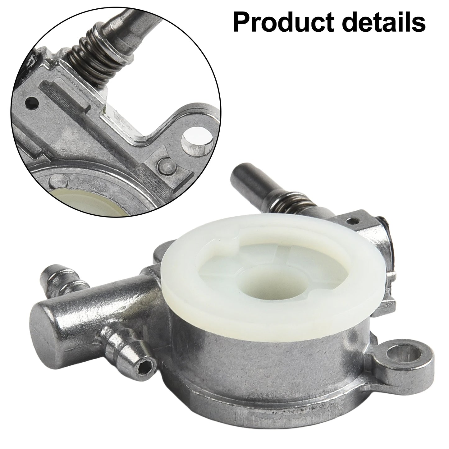 Chainsaw Oil Pump Worm Drive Gear 2500 3800 Replace Spare Part