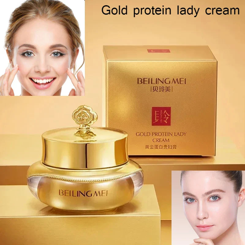 Golden Protein Lady Cream – Brightening & Moisturizing Face Cream
