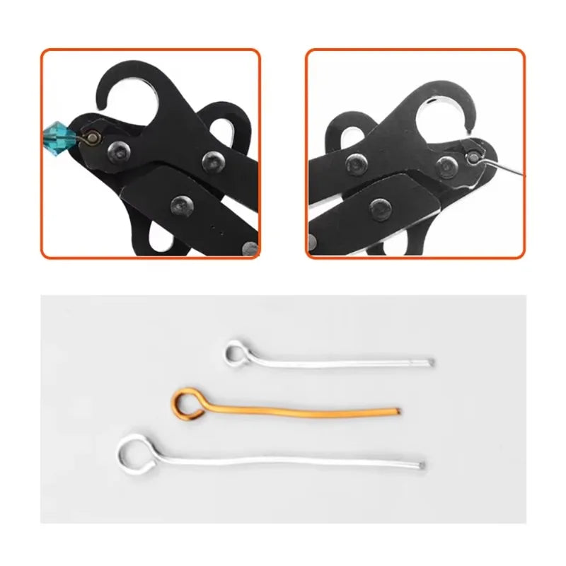 RveTee 1.5mm Wire Looping Pliers for Jewelry Making & Beading