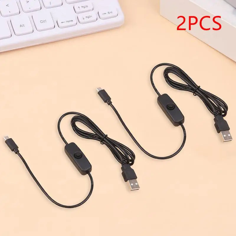 USB to Type-C Extension Cable with On/Off Switch – 1M