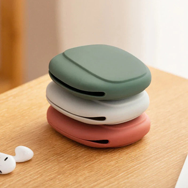 Silicone Cable & Earphone Organizer Bag | Waterproof Travel Pouch