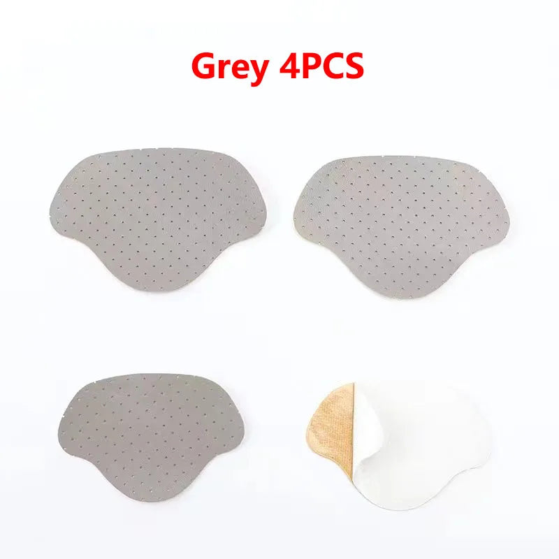 4-Pack Adhesive Heel Patches | Breathable Shoe Repair Pads