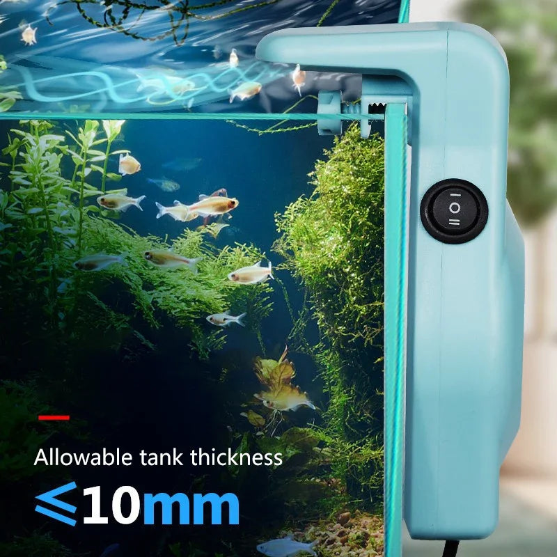 Wall-Mount Aquarium Cooling Fan | USB Fish Tank Air Chiller