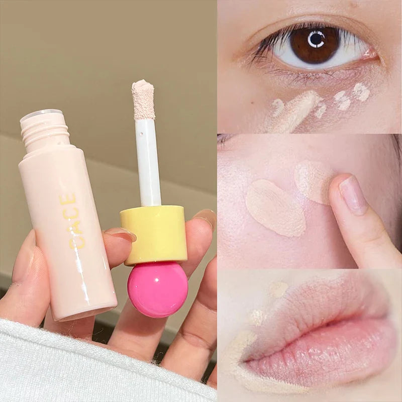 CACE 3-Shade Full Coverage Liquid Concealer – Waterproof & Nourishing