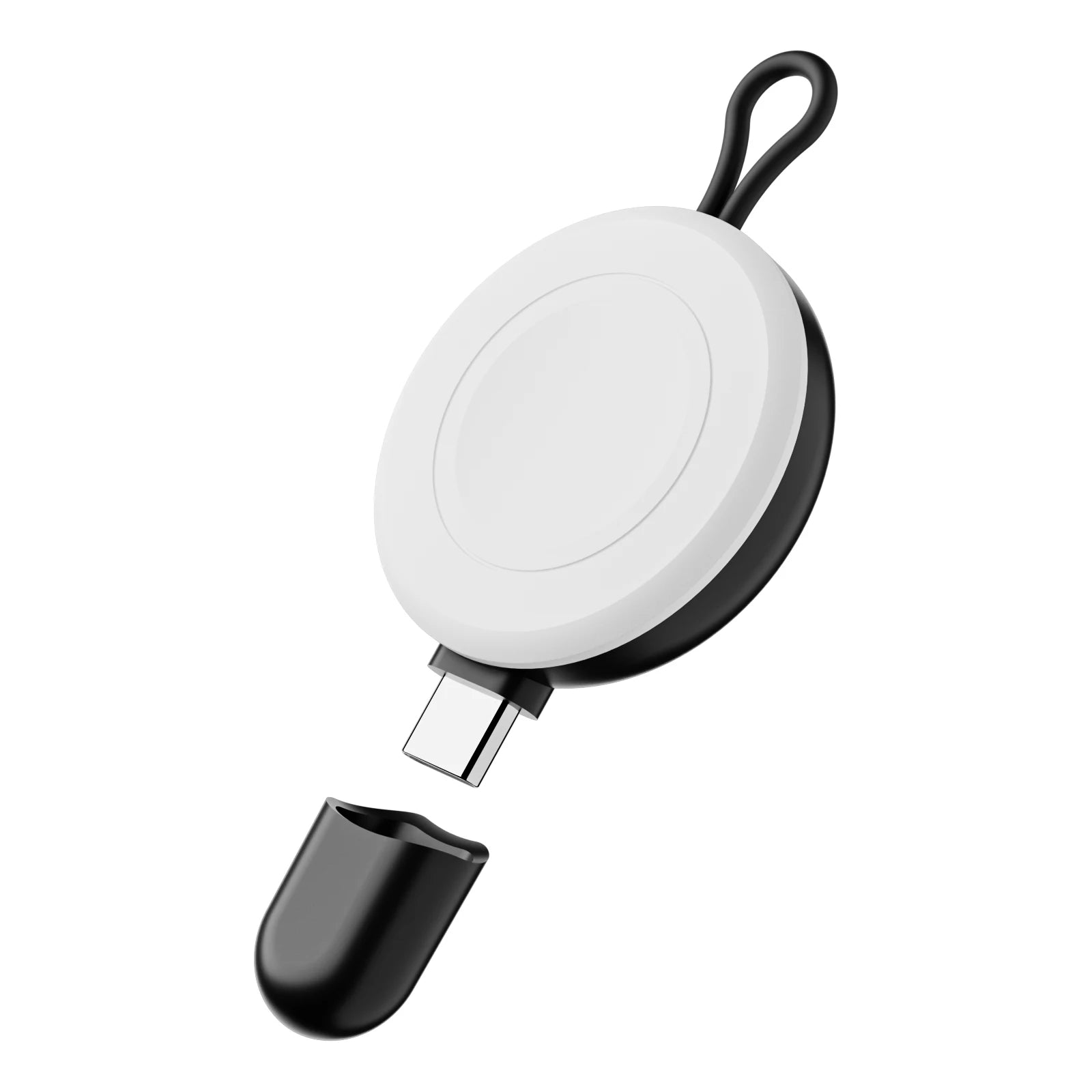 Watch Magnetic Wireless Charger For Samsung Galaxy Watch 8/7/6/5/4 Classic/Ultra/Active 2 Type C Port Charging Peaceful Pleasures Health and Wellness WBlack