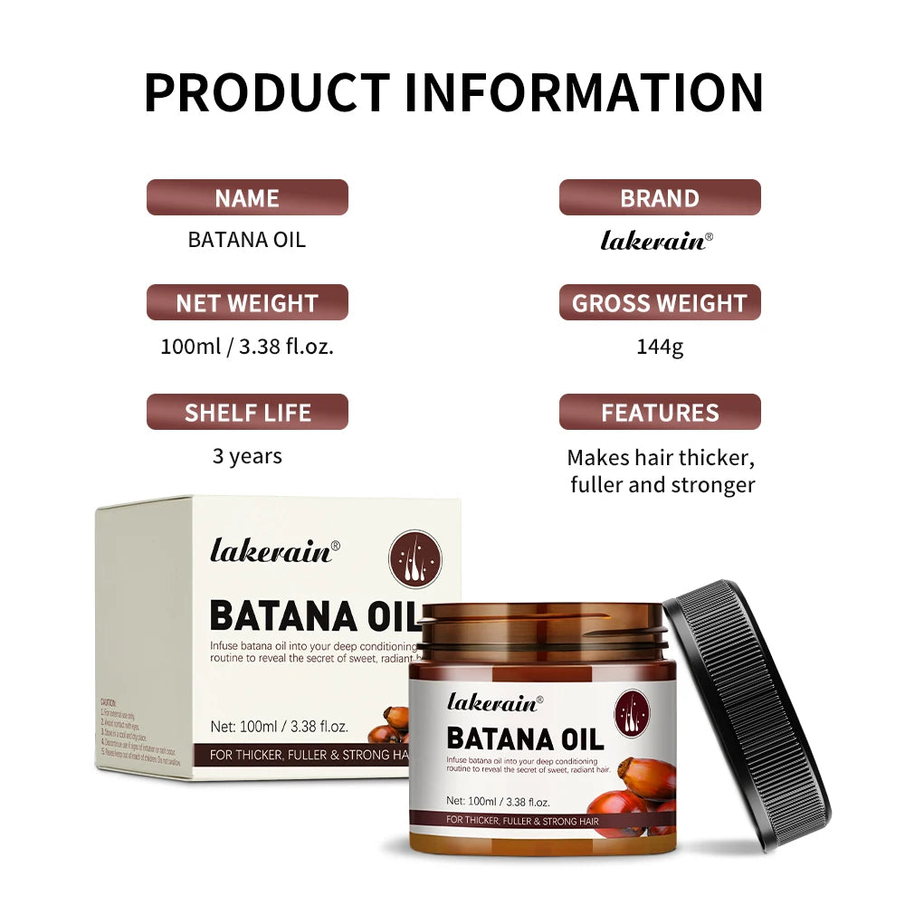 Batana Oil Unrefined Raw for Hair Growth Enhance Efficacy for Thicker Strength Moisturize the scalp Add moisture and nutrition Peaceful Pleasures Health and Wellness