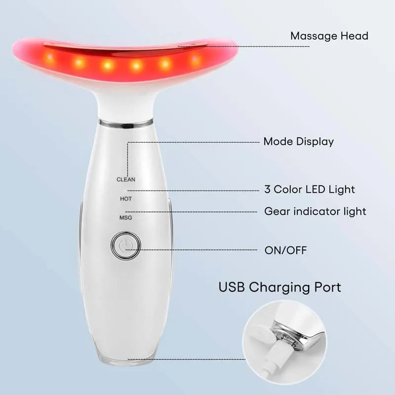 Stainless Steel Eye Face Cooling Massager Beauty Gua Sha Eye Roller Cryo Stick Ice Globes Anti-Puffiness Skin Tightening Dark Peaceful Pleasures Health and Wellness